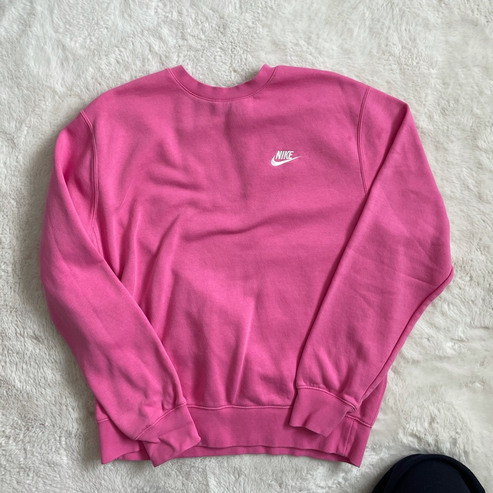 Pink Nike Crewneck